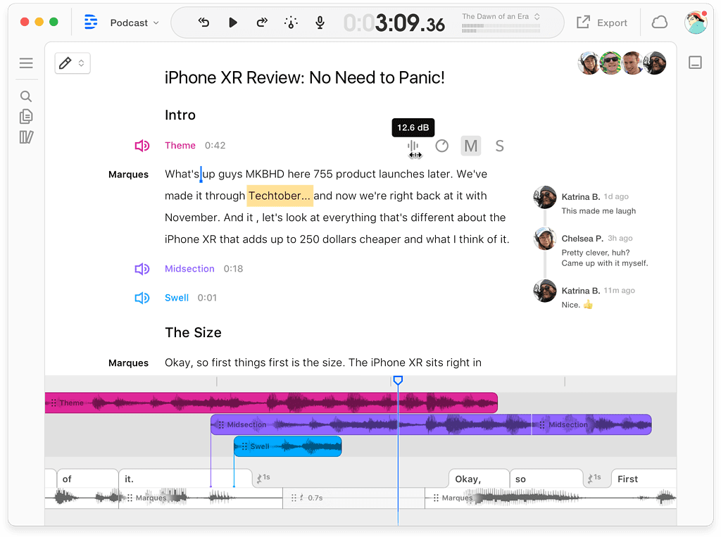 AI-powered audio enhancement technology