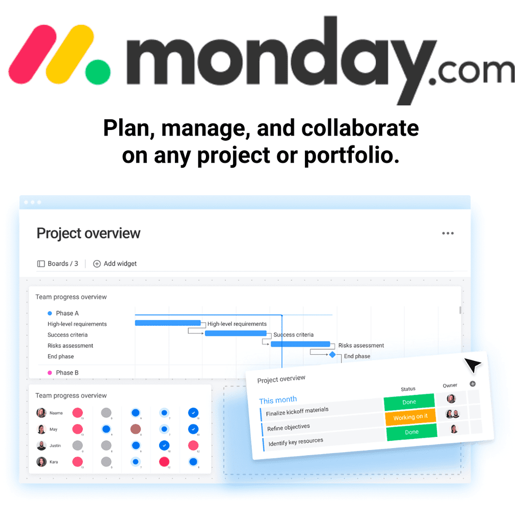plan, manage, and collaborate on any project or portfolio