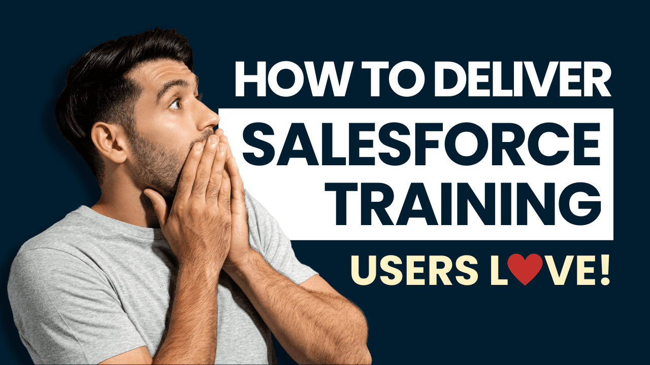 Wondering how to create a training curriculum for Salesforce that will actually improve data quality and user adoption? Look no further!