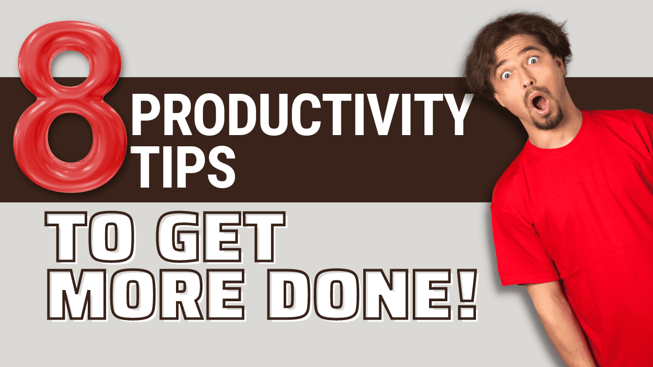 Become a productivity pro with our 8 essential tips that will increase your efficiency and help you get more done. Learn how to take control of your workday and achieve success!