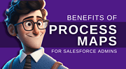 Discover the advantages of process mapping for Salesforce Admins. Improve your team's communication and achieve better results.