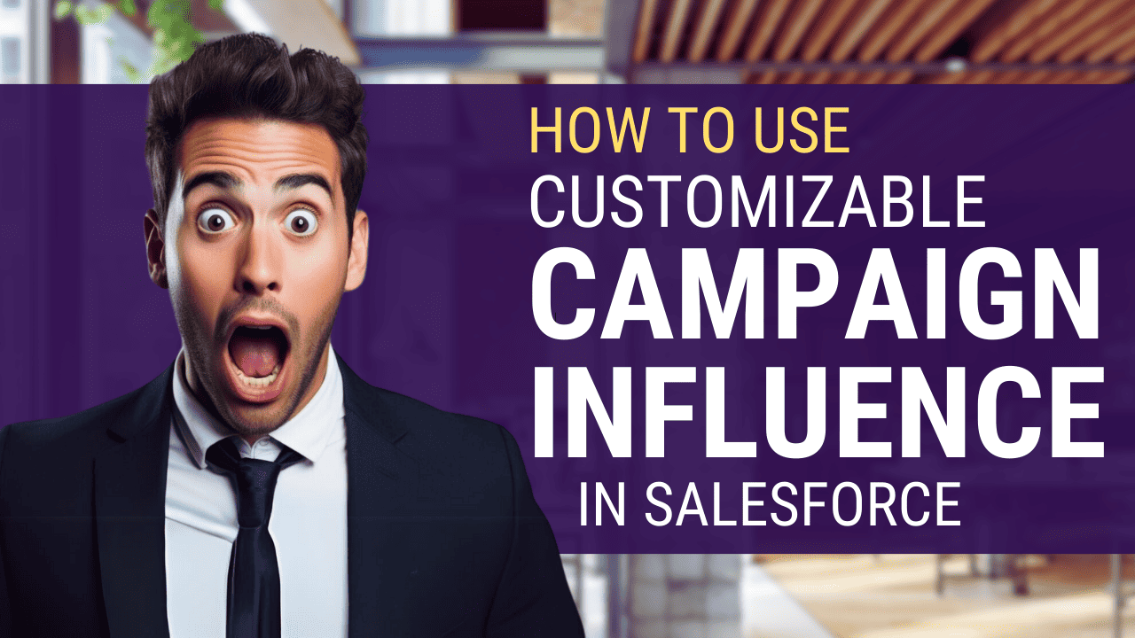 A marketing team member expressing surprise at the depth of insights revealed by Salesforce's campaign influence analysis.