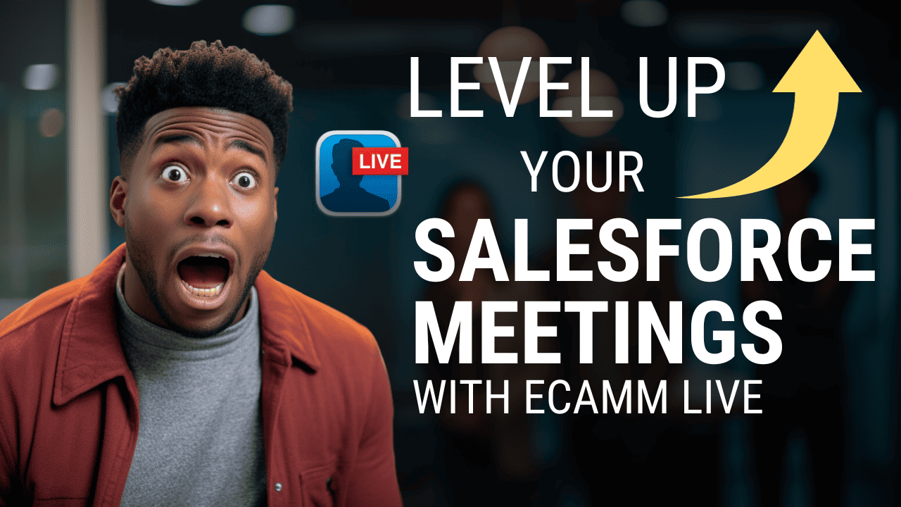 Revolutionizing Salesforce meetings with Ecamm Live's innovative tools.
