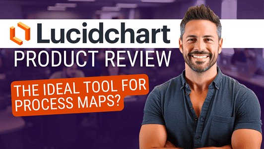 Salesforce Admin recognized in a company meeting for outstanding Lucidchart process mapping skills.